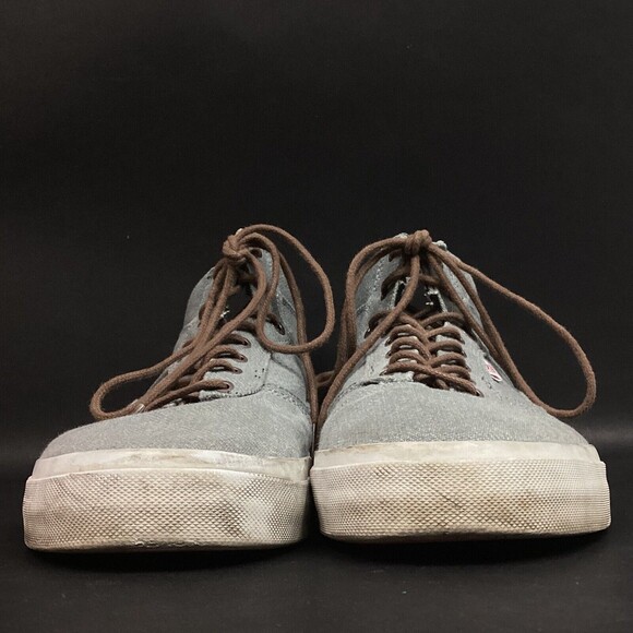 Vans -Men's Sz 12 -Gray/Inner Geometric Pattern -Mid-Top Skate Shoes- VN-0KWA5TE - Picture 2 of 8